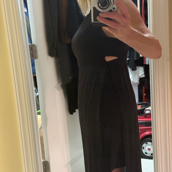 A.L.C. Silk Maxi over Mini Dress - Picture 7 of 11